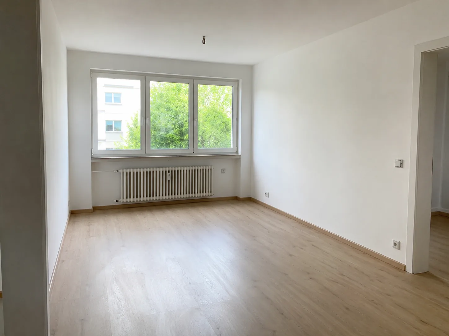 Sauber vorbereitete Wohnung bei der Übergabe